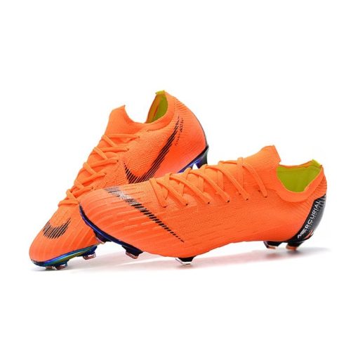 Nike Mercurial Vapor 12 Elite FG - Oranje Zwart_2.jpg